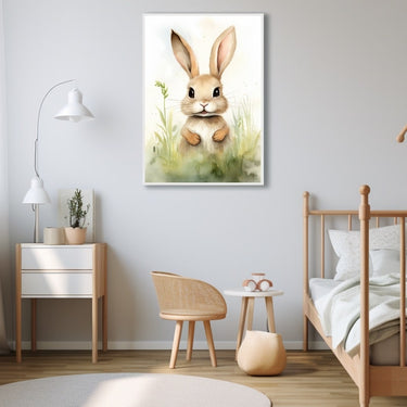 Rabbit Canvas Wall Art